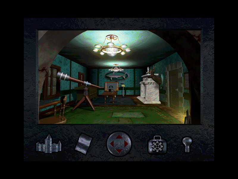 The Mystery at Greveholm (Windows) screenshot: Library