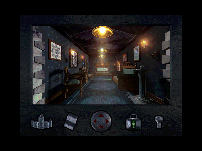 The Mystery at Greveholm (Windows) screenshot: Hallway