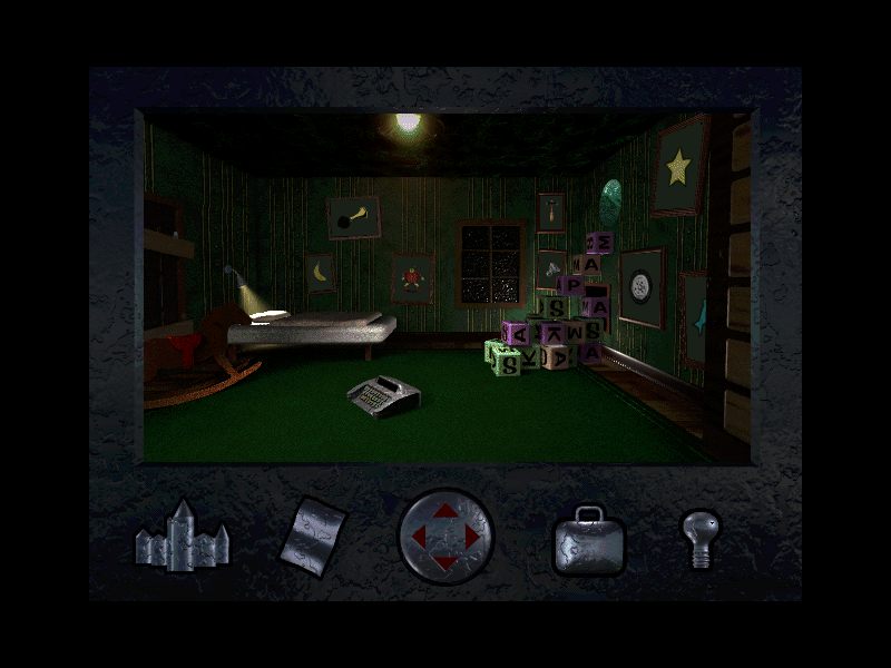 The Mystery at Greveholm (Windows) screenshot: Children's bedroom