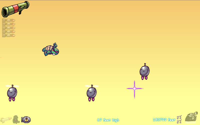 Screenshot of Toss the Turtle (Browser, 2009) - MobyGames