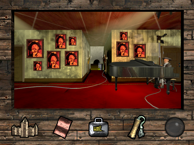 The Mystery at Greveholm 3: The Old Legend (Windows) screenshot: Portraits you have found