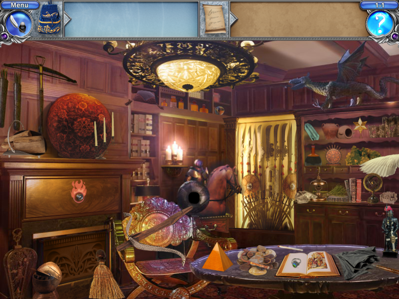 Magic Academy II (Windows) screenshot: Lord Nort’s Study