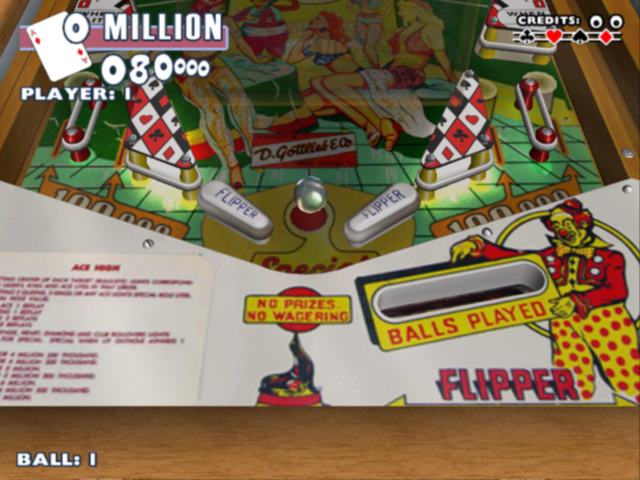 Screenshot of Pinball Hall of Fame: The Gottlieb Collection ...