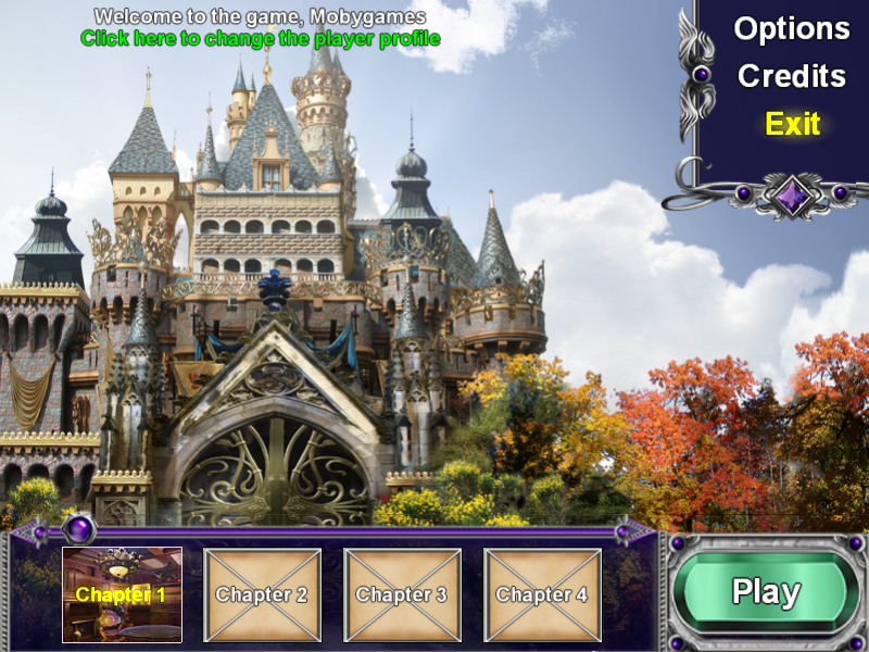 Magic Academy II (Windows) screenshot: Main menu