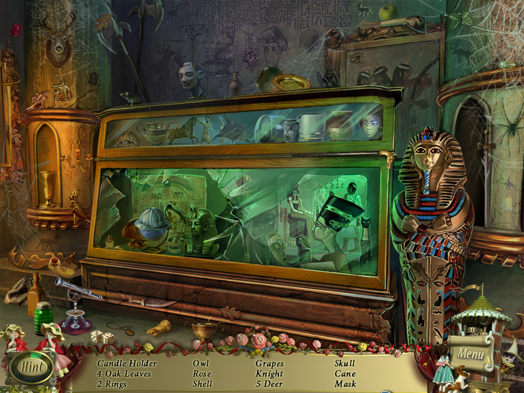 PuppetShow: Mystery of Joyville (Windows) screenshot: Display case