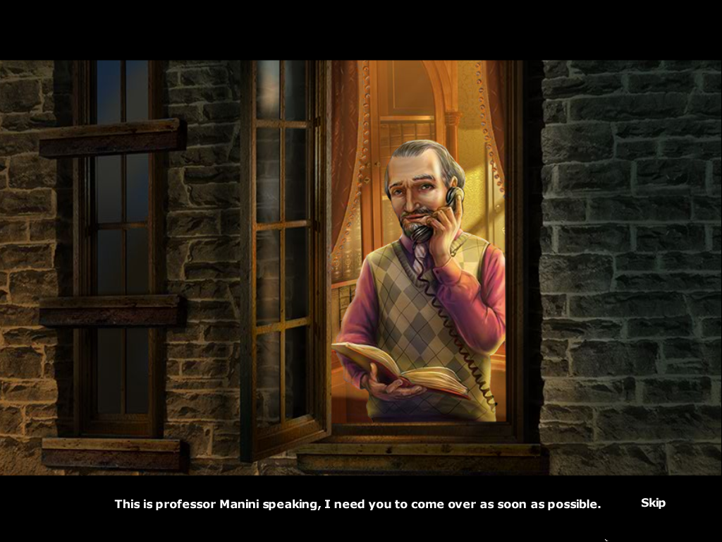 Insider Tales: The Secret of Casanova (Windows) screenshot: Professor Manini