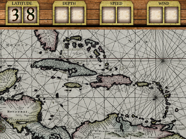 Search for the Golden Dolphin (Windows) screenshot: Setting a new course