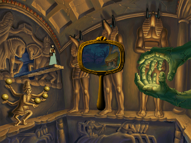 Rumpelstiltskin's Labyrinth of the Lost (Windows) screenshot: Rumpelstiltskin's hide-out