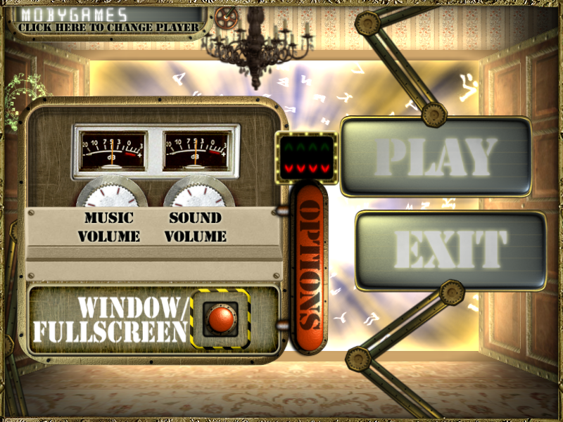 The Mysterious Past of Gregory Phoenix (Windows) screenshot: Main menu