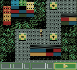 LEGO Alpha Team (Game Boy Color) screenshot: ...then pressing start to make Dash follow the route made...