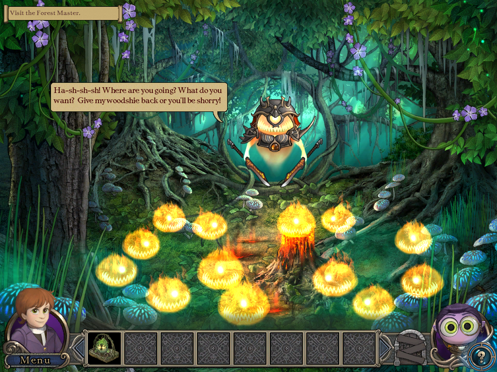 Elementals: The Magic Key (Windows) screenshot: Fire elemental