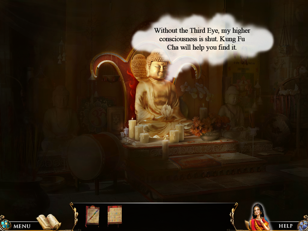 Reincarnations: Awakening (Windows) screenshot: Buddha