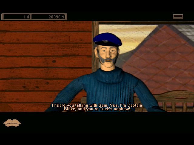 Treasure Hunter (Windows) screenshot: Captain Blake