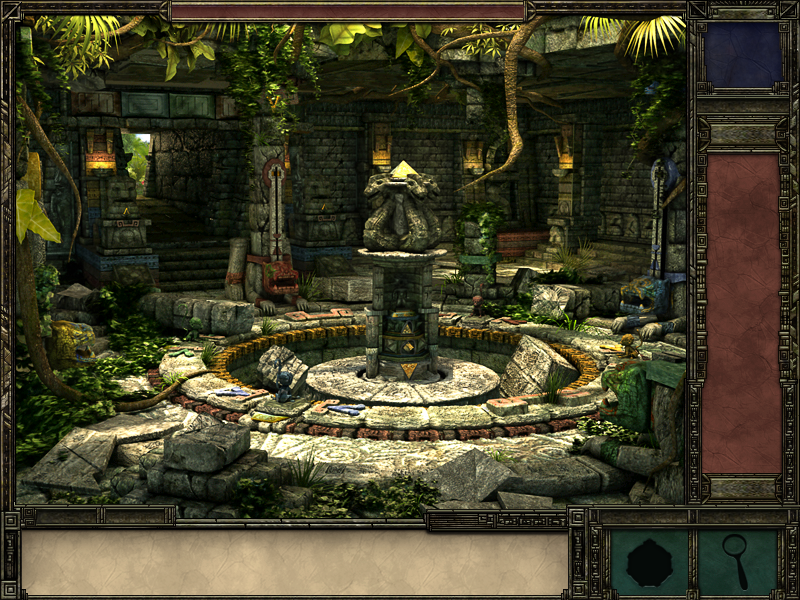 Alexandra Fortune: Mystery of the Lunar Archipelago (Windows) screenshot: Temple