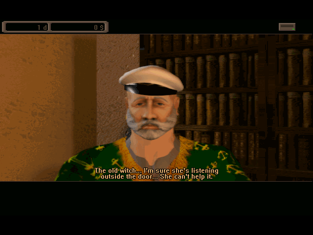 Treasure Hunter (Windows) screenshot: Intro - meet Tuck Pinkleton, your uncle
