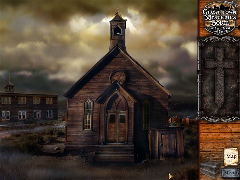 Ghost Town Mysteries: Bodie (Windows) screenshot: Church