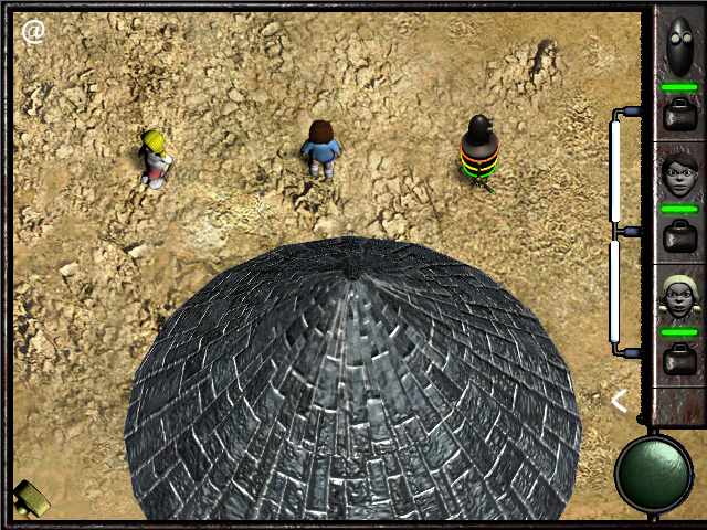 The Mystery at Greveholm 2: The Journey to Planutus (Windows) screenshot: Landed on Planutus