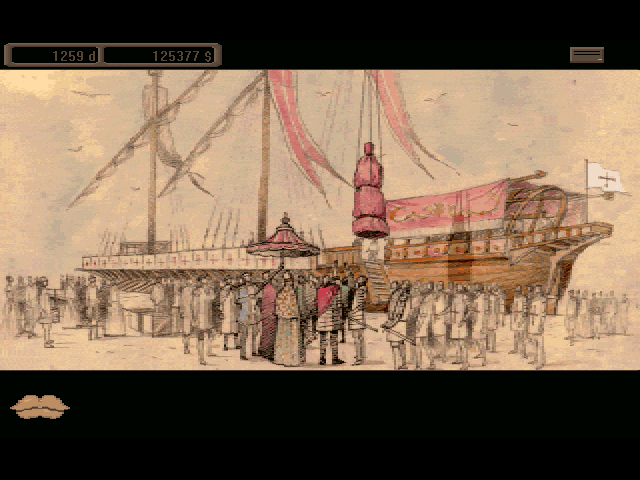 Treasure Hunter (Windows) screenshot: Example of historical illustrations (1)