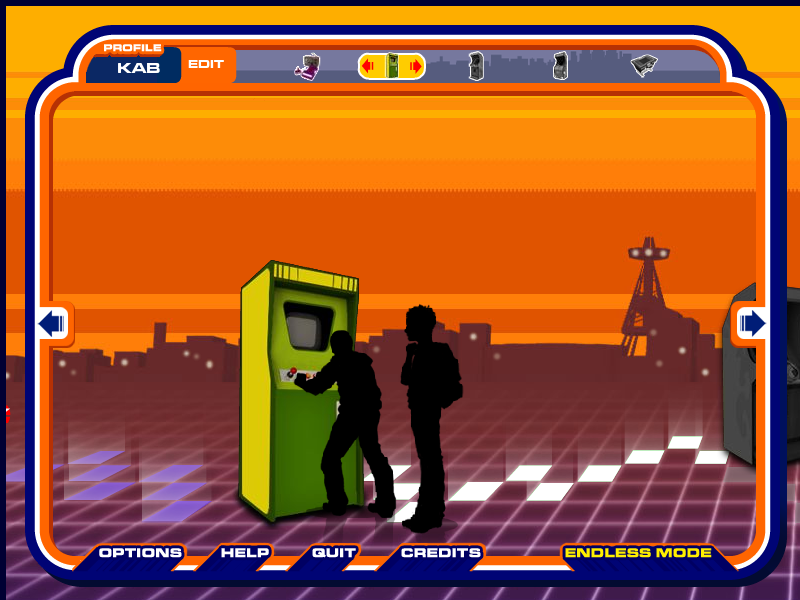 Arcadia Remix (Windows) screenshot: And unlocked a new arcade cabinet.