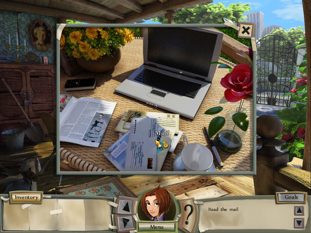 Natalie Brooks: Mystery at Hillcrest High (Windows) screenshot: Laptop
