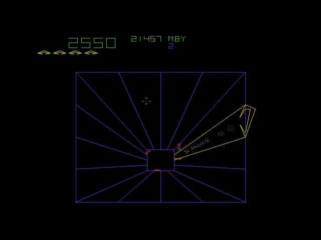 Arcade's Greatest Hits: The Atari Collection 1 (PlayStation) screenshot: Second level