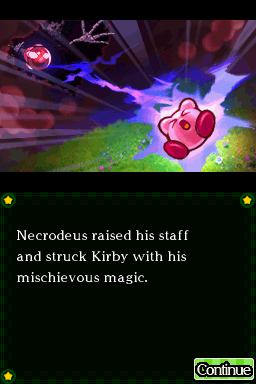 Kirby: Mass Attack (Nintendo DS) screenshot: More intro