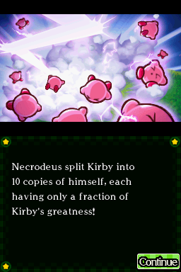 Kirby: Mass Attack (Nintendo DS) screenshot: That's a lot