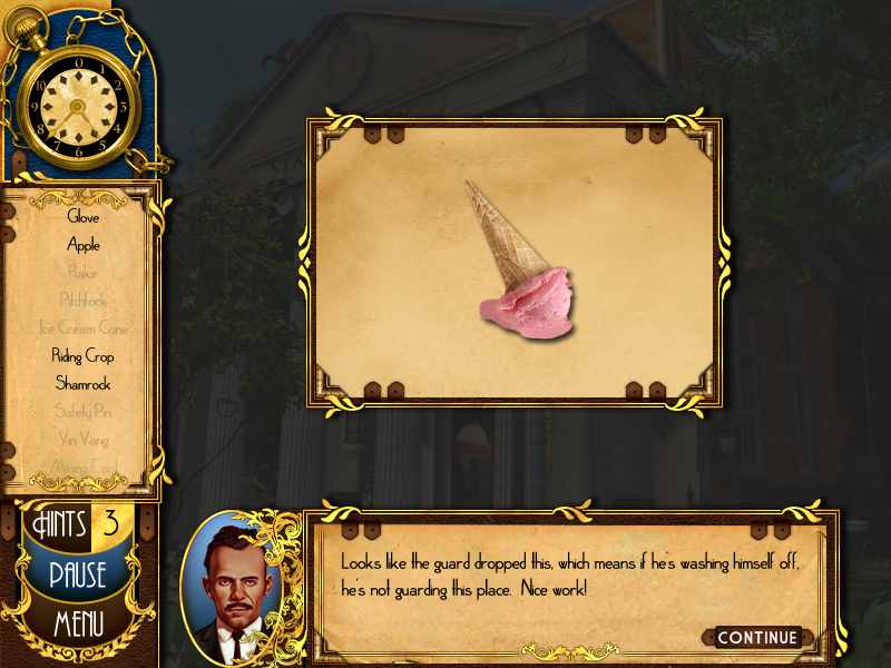 Amazing Heists: Dillinger (Windows) screenshot: Ice-cream cone