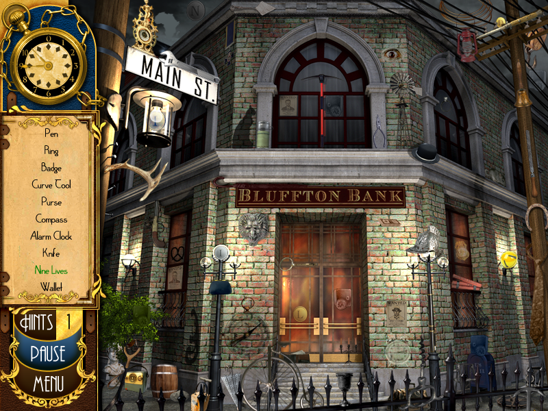 Amazing Heists: Dillinger (Windows) screenshot: Bluffton Bank