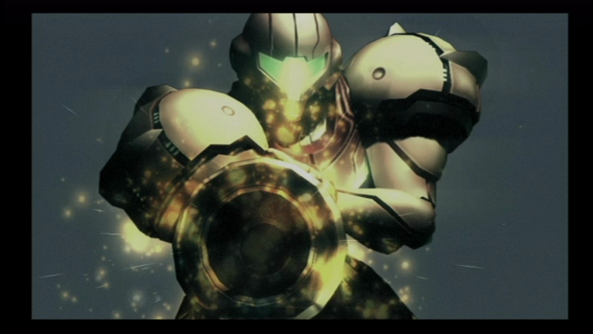 Metroid Prime Trilogy (Wii) screenshot: Pick a game and get shot by Samus.