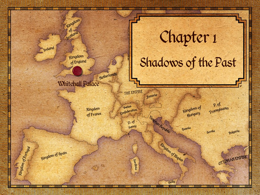 The Tudors (Windows) screenshot: First chapter