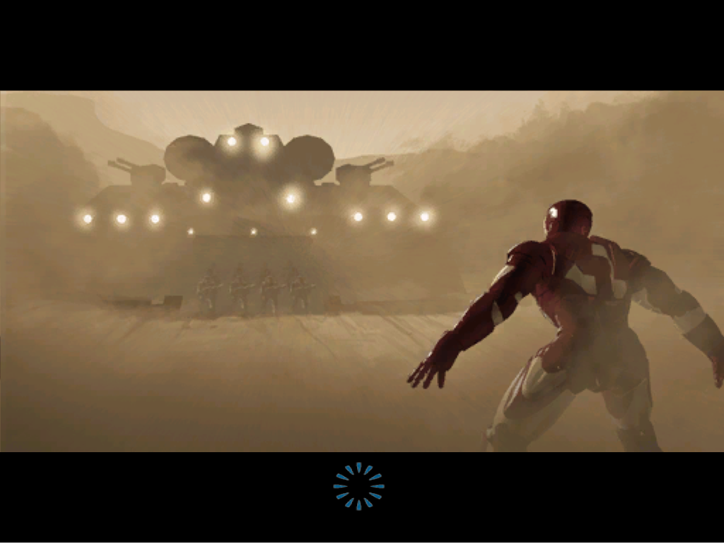 Iron Man (Windows) screenshot: Another loading screen