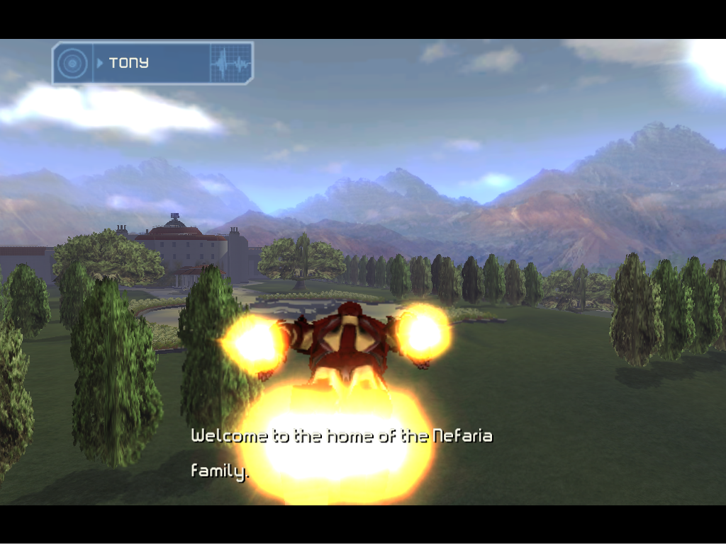 Iron Man (Windows) screenshot: Afterburners