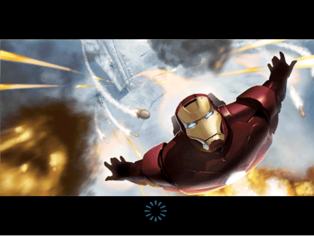 Iron Man (Windows) screenshot: A loading screen