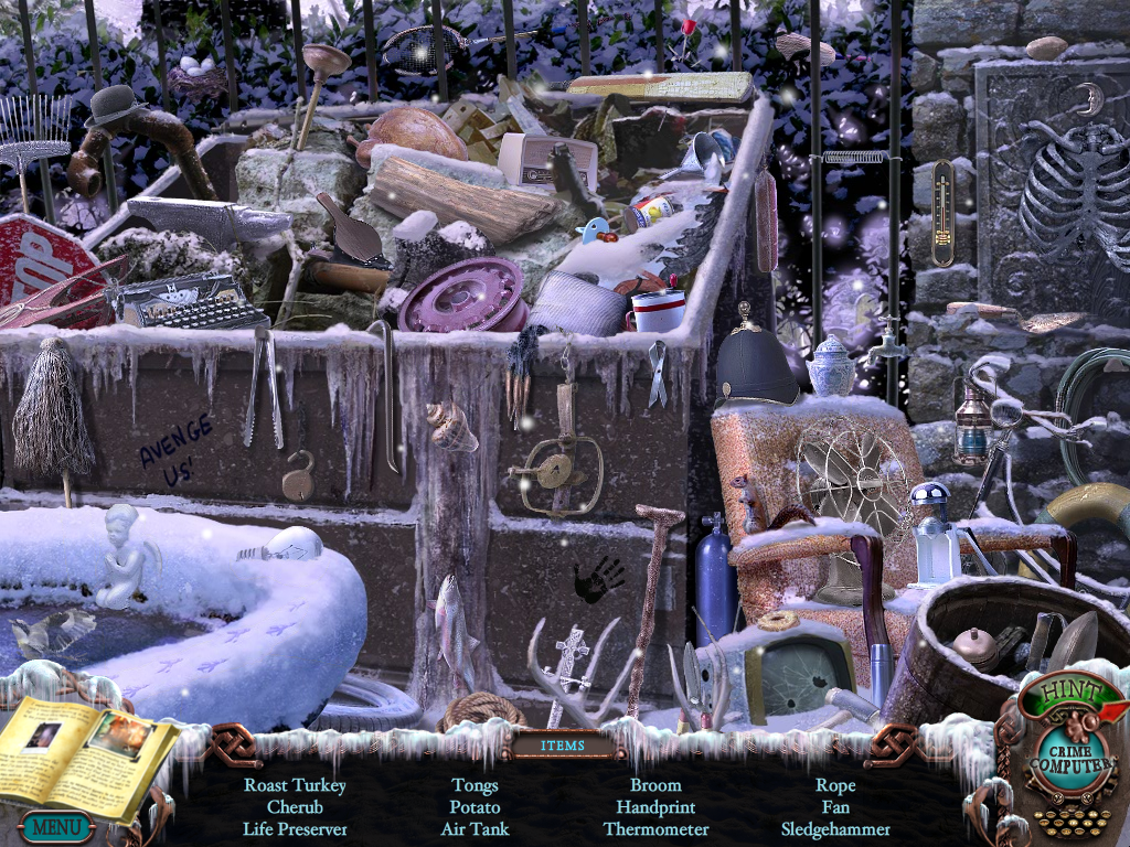 Mystery Case Files: Dire Grove (Collector's Edition) (Windows) screenshot: Garbage container