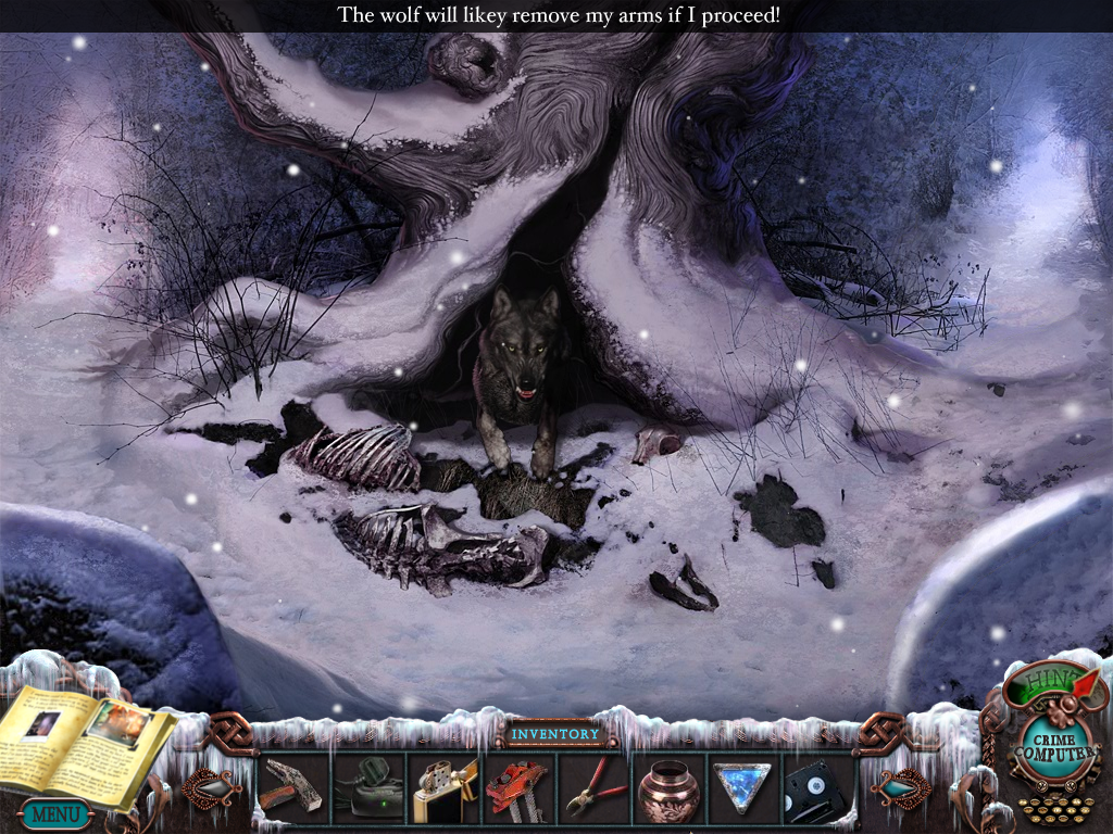 Mystery Case Files: Dire Grove (Collector's Edition) (Windows) screenshot: Wolf