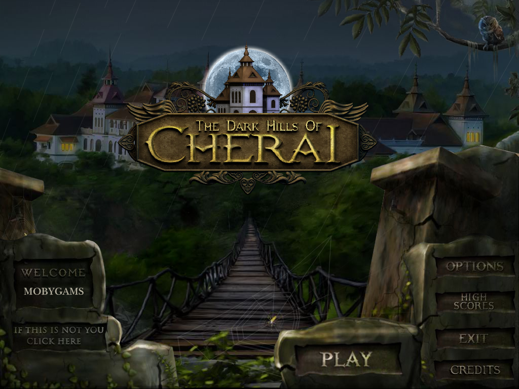 The Dark Hills of Cherai (Windows) screenshot: Main menu
