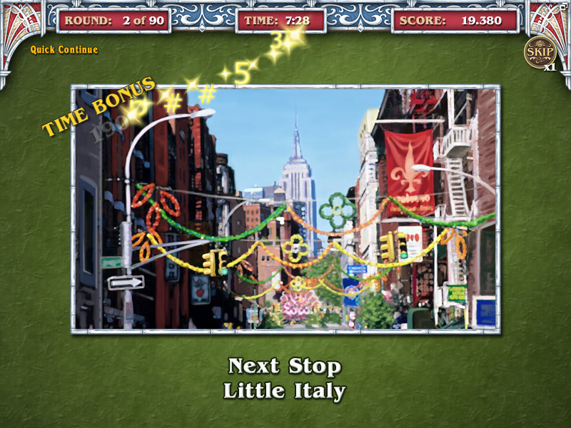 Big City Adventure: New York City (Windows) screenshot: Little Italy loading screen