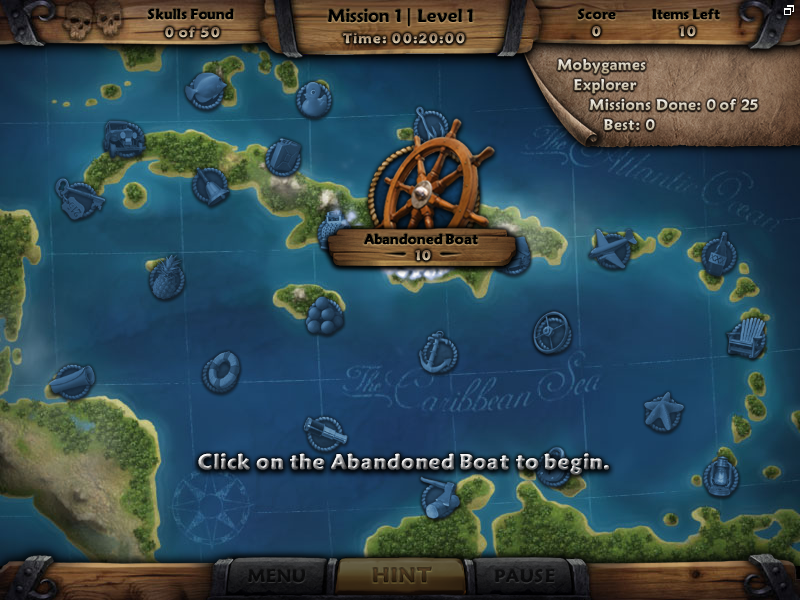Amazing Adventures: The Caribbean Secret (Windows) screenshot: Locations