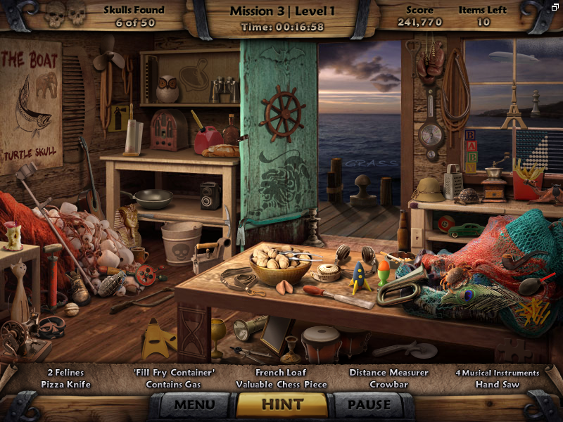 Amazing Adventures: The Caribbean Secret (Windows) screenshot: Fishing cabin