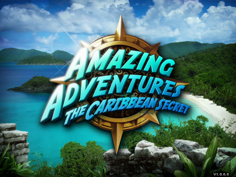 Amazing Adventures: The Caribbean Secret (Windows) screenshot: Title screen