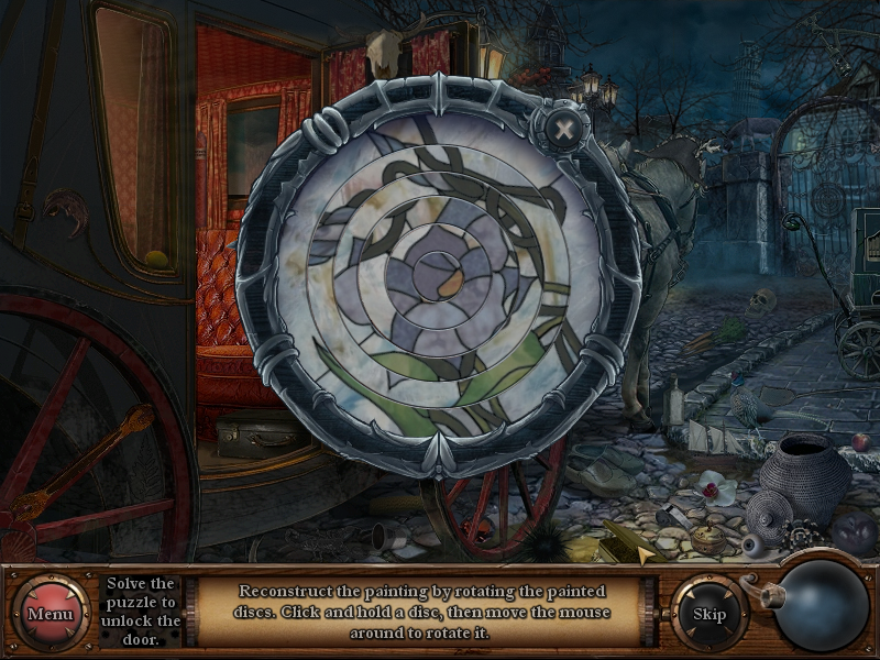 The Return of Monte Cristo (Windows) screenshot: Picture puzzle