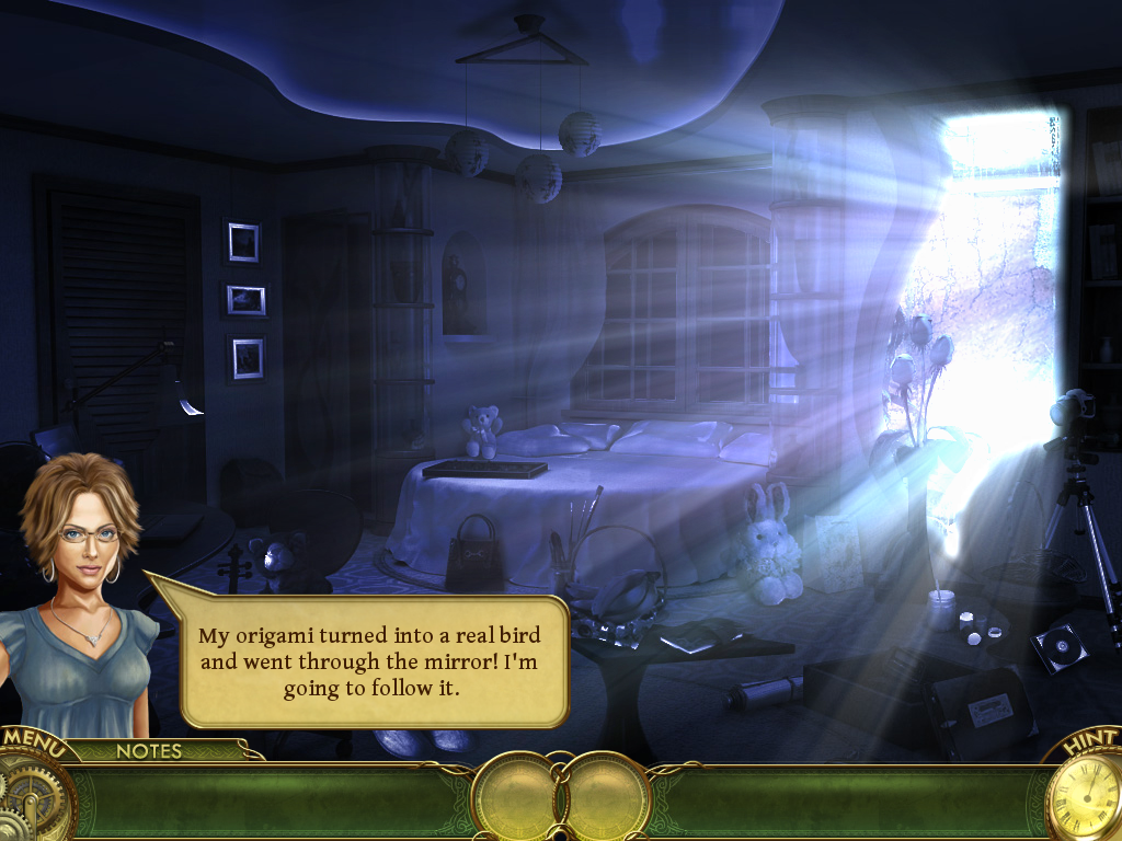 The Otherside: Realm of Eons (Windows) screenshot: An insane decision by Miranda