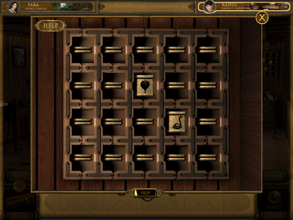 The Dark Hills of Cherai (Windows) screenshot: Memory game