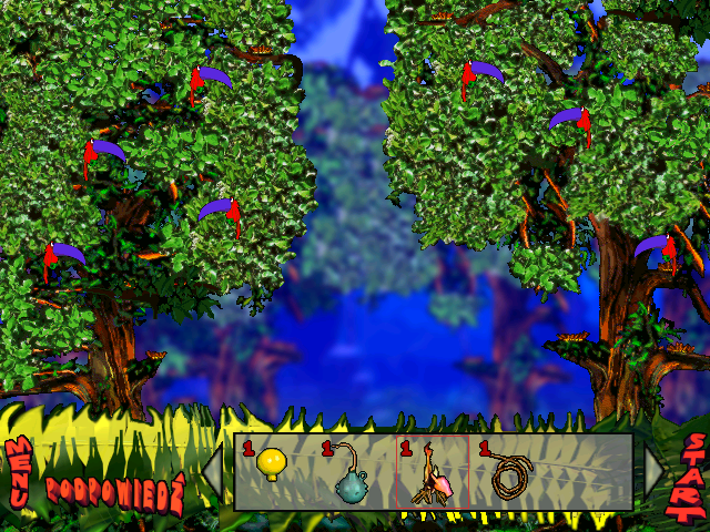 Leo the Lion's Puzzles (Windows) screenshot: Here's what we have at our disposal