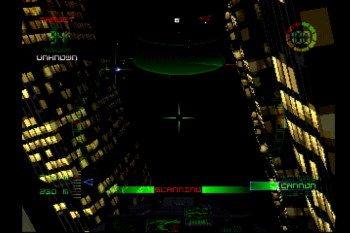 G-Police (PlayStation) screenshot: The PlayStation version is also especially dark.