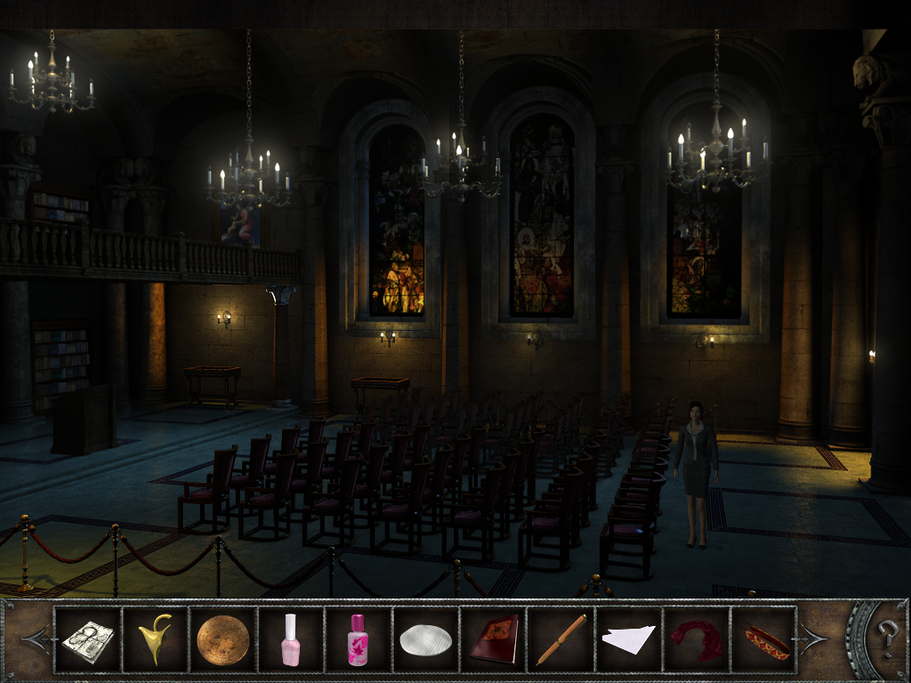 Chronicles of Mystery: The Tree of Life (Windows) screenshot: Venice - Meeting room