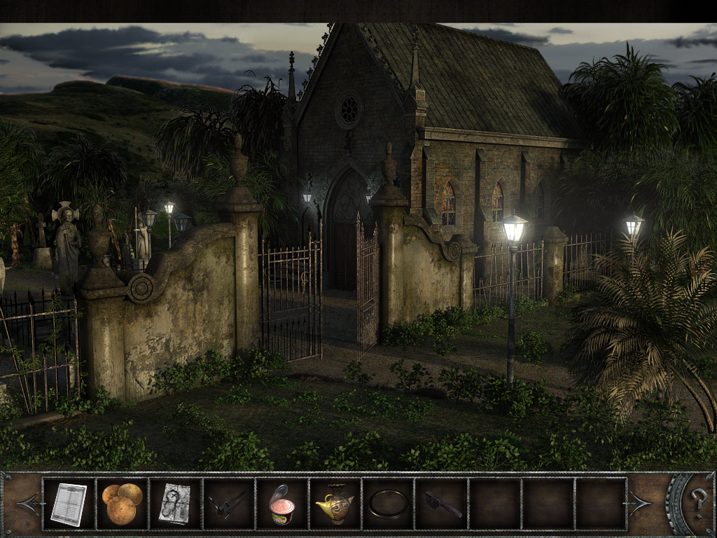 Chronicles of Mystery: The Tree of Life (Windows) screenshot: Gibraltar - Cemetery
