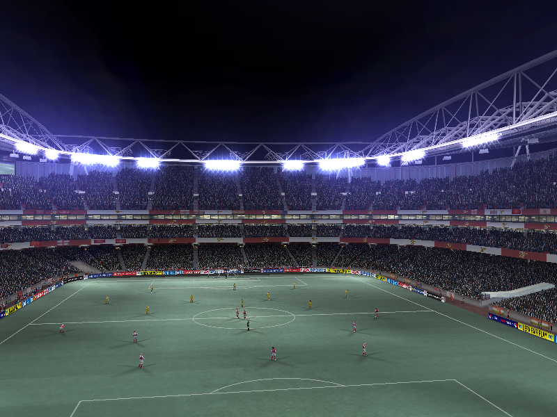 UEFA Champions League 2006-2007 (Windows) screenshot: The player are getting ready