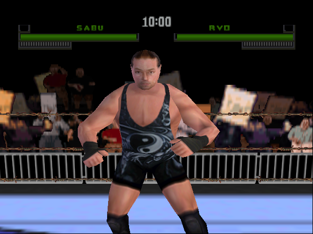 ECW Hardcore Revolution (Nintendo 64) screenshot: RVD Talking Trash
